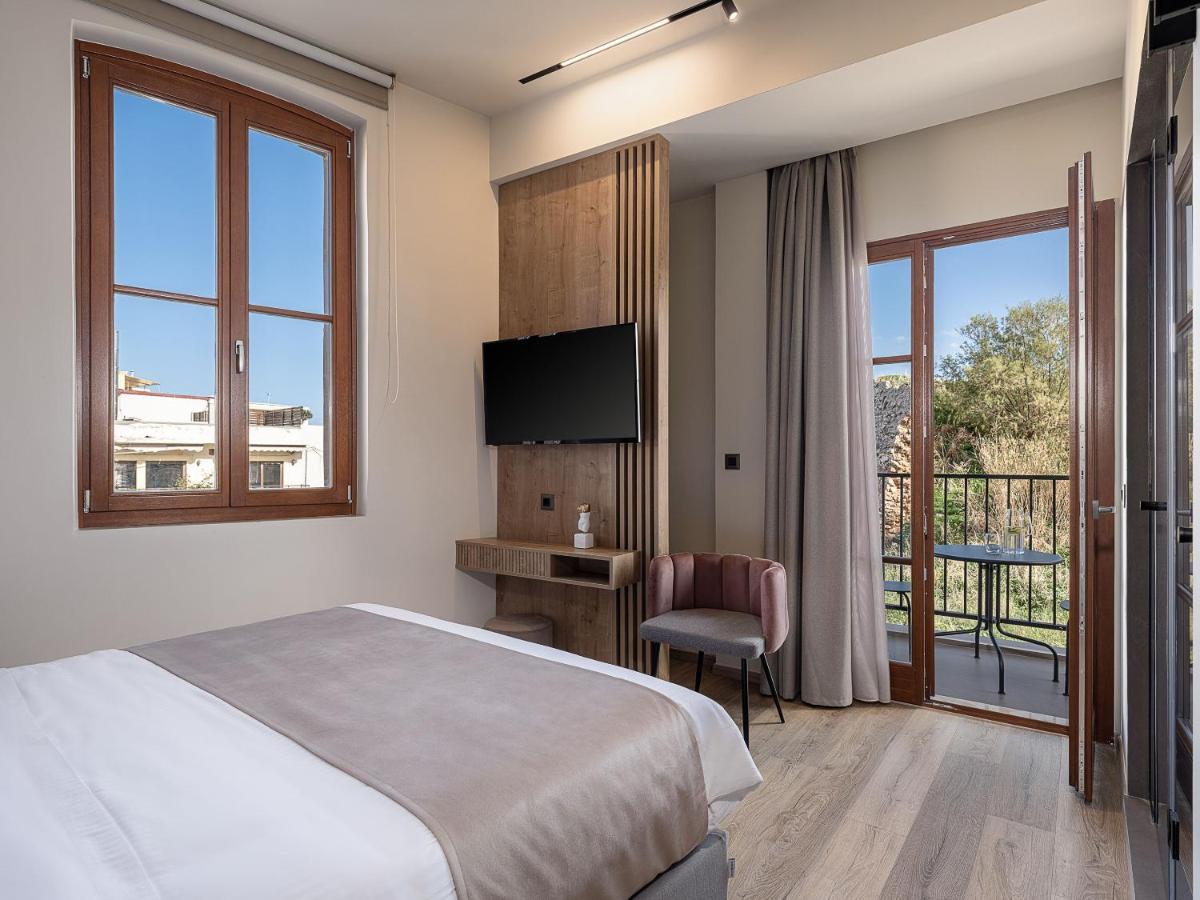 Ethos Suites Chrissi Akti Chania Exterior foto